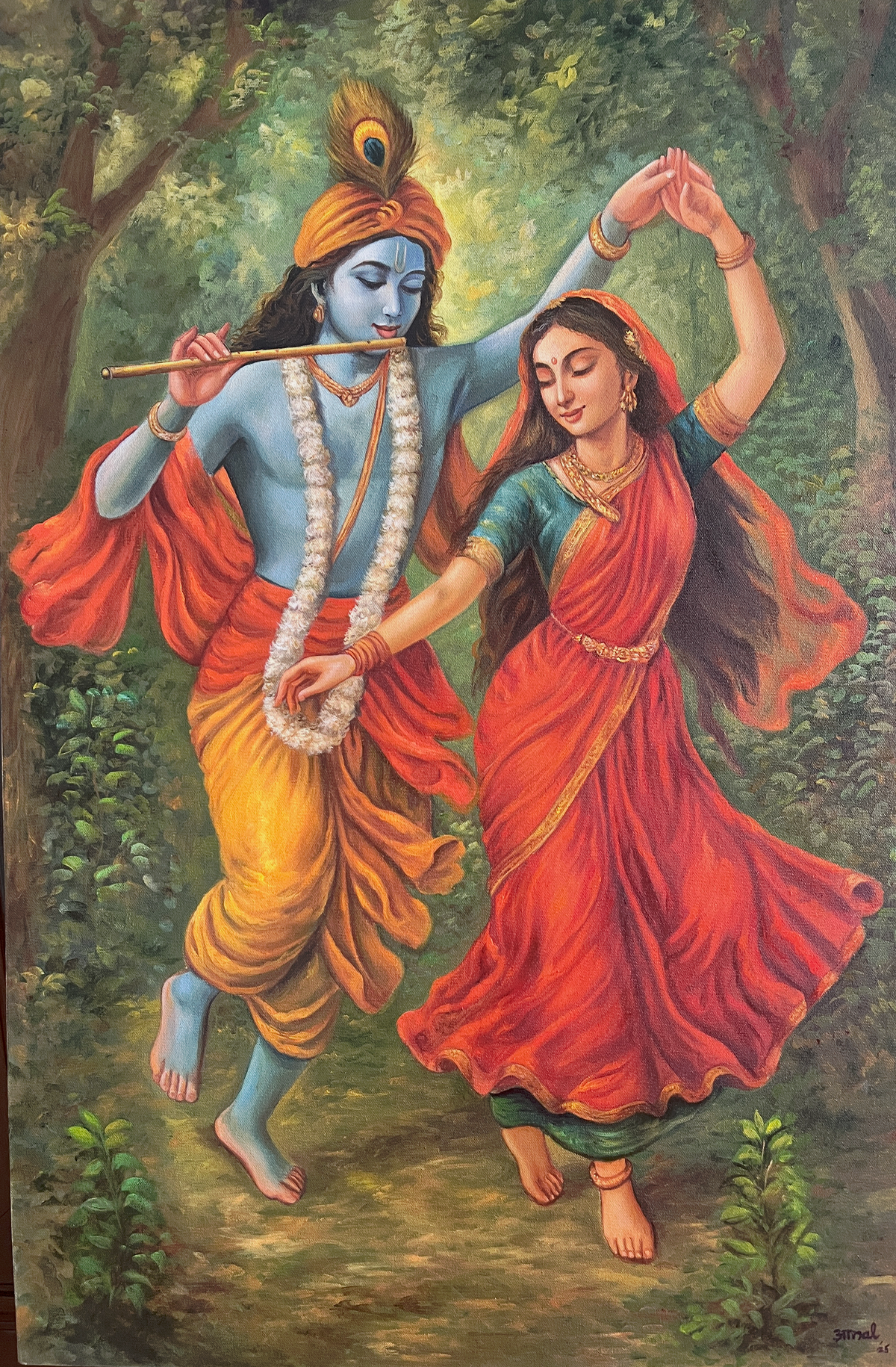 The Dance of Vrindavan