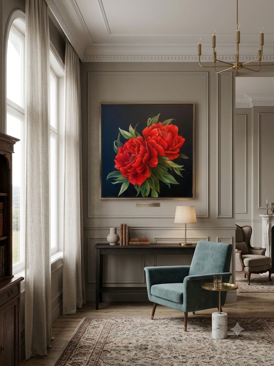 Peonies in Velvet